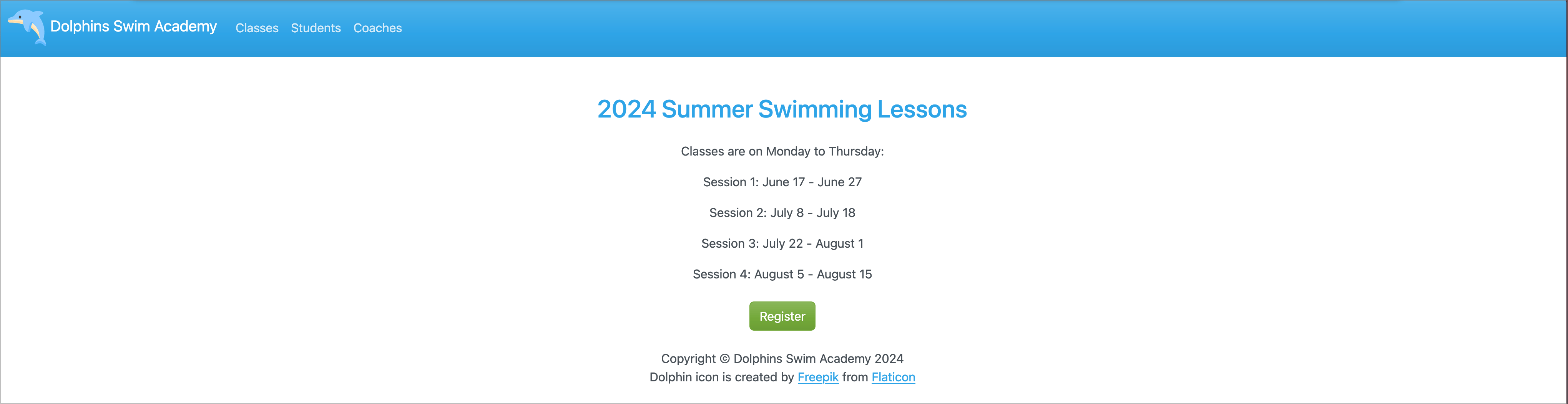Dolphins Swim Academy Thumbnail